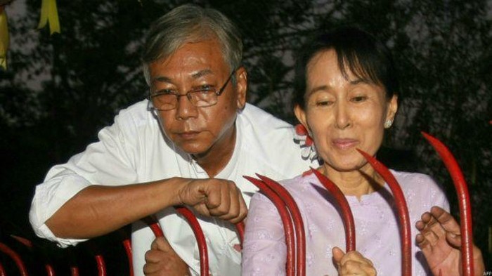 Momen Bersejarah! Sekutu Dekat Suu Kyi Terpilih Menjadi Presiden Myanmar