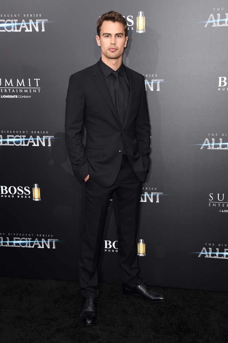 Theo James NEW YORK, NEW YORK - MARCH 14: Actor Theo James attends the New York premiere of