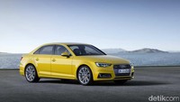 Audi juga tidak lepas menjadi pabrikan yang mampu melahirkan mobil terbaik. Audi B9 A4 berhasil mencapai angka koefisien drag 0,23 Cd. Hal ini tercapai berkat bagian bawah mobil dan desain yang pintar. Seperti mobil dengan ukuran atap terendah dari kelasnya. (Foto Audi).