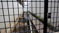 Untuk memperkuat keamanan, ruang tahanan dilapis menjadi dua tembok.
