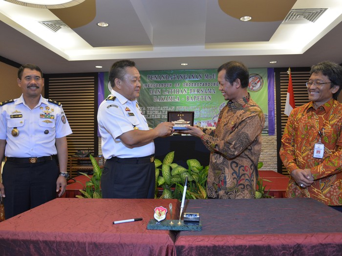 Awasi Peredaran Ilegal Bahan Material Nuklir, Bakamla Gandeng Bapeten