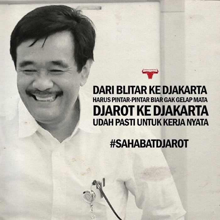 Sahabat Djarot Bergerilya, ini Kata PDIP