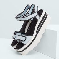 platform athletic sandals