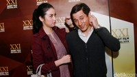 Film yang disutradarai Benni Setiawan itu dijadwalkan tayang di bioskop mulai 17 Maret mendatang. Pool/Gus Mun/detikFoto.