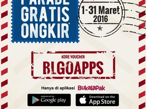 Beli Barang di Bukalapak Lewat Apps, Gratis Ongkos Kirim