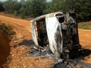 14 Orang Jadi Tersangka Pembakar Alat Berat Saat Konflik Lahan di Riau