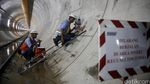 Dubes Jepang Tinjau Terowongan MRT