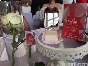 Caring Luncurkan Bedak Wajah yang Bisa Merawat Kulit