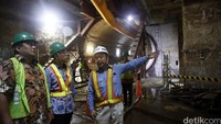 Dubes Jepang mendapat penjelasan terkait proyek MRT.