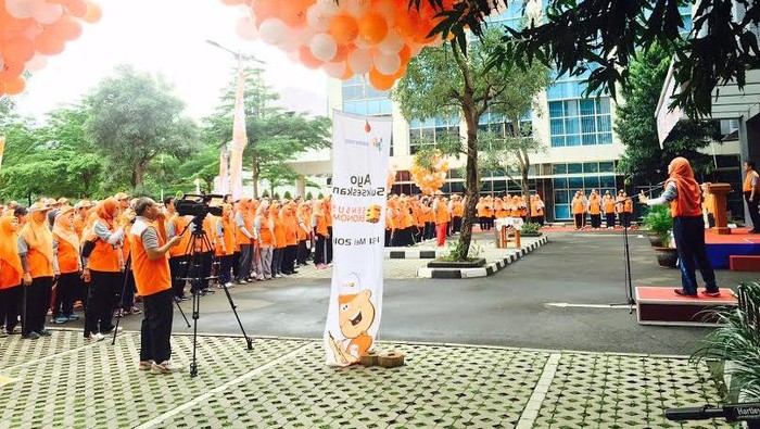 Jelang Sensus Ekonomi, Ratusan Pegawai Oranye BPS Apel Siaga