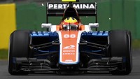 Rio Haryanto mengikuti sesi free practice Grand Prix di Sirkuit Albert Park, Australia, Jumat (18/3/2016). Jason Reed/Reuters/detikFoto.