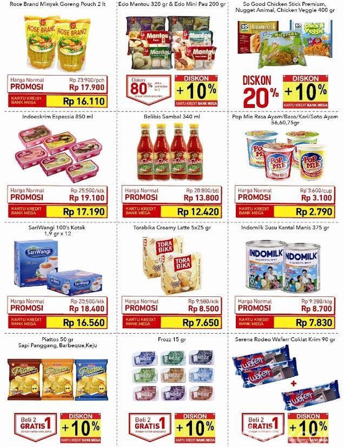 Promo Akhir Pekan Groseri dari Transmart Carrefour