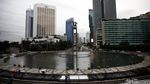 Taman Bundaran HI Terus Dipercantik