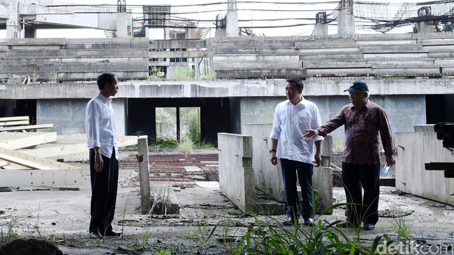 Rencana Jokowi Lanjutkan Proyek Hambalang