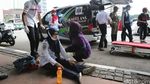 Kecelakaan Tunggal di Bundaran HI
