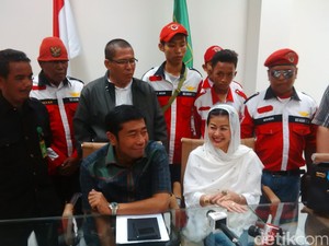 Ditemani Lulung, Hasnaeni Wanita Emas Temui Pengurus DPP PPP
