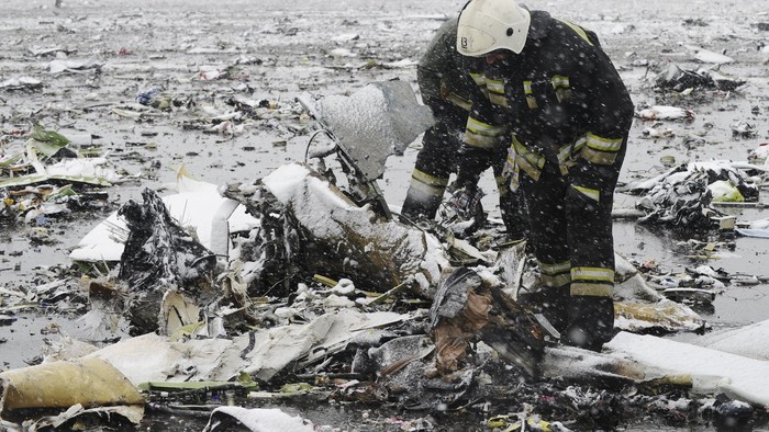 Tiga Analisis Kemungkinan Jatuhnya Pesawat FlyDubai Diinvestigasi