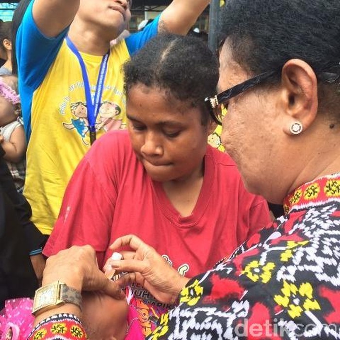 Anak yang Divaksin Masih Sedikit, PIN 2016 di Papua Diusulkan Diperpanjang