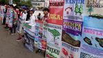 Aksi Dukung Reklamasi Teluk Benoa di CFD