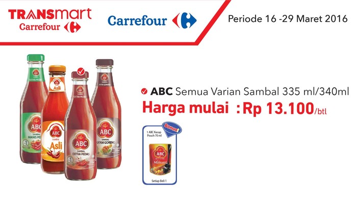Transmart Carrefour Promo Aneka Saus