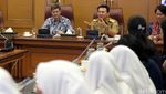 Ahok Terima Kunjungan JIS di Balaikota