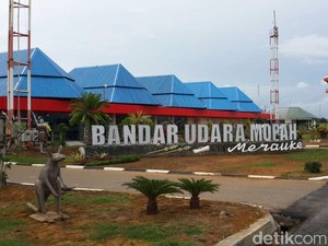 Bandara di Merauke Dipermak: Dulu 1.972 Meter Persegi, Jadi 4.634 Meter Persegi