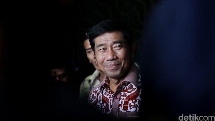 Lulung Abraham Lunggana (Lulung) di Tanah Abang, Jakarta Pusat, Senin (21/3/2016).