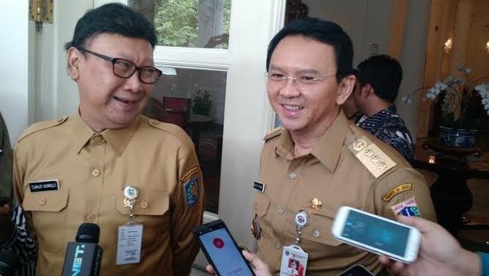 Mendagri Bertemu Ahok Bahas Prostitusi hingga Pilkada