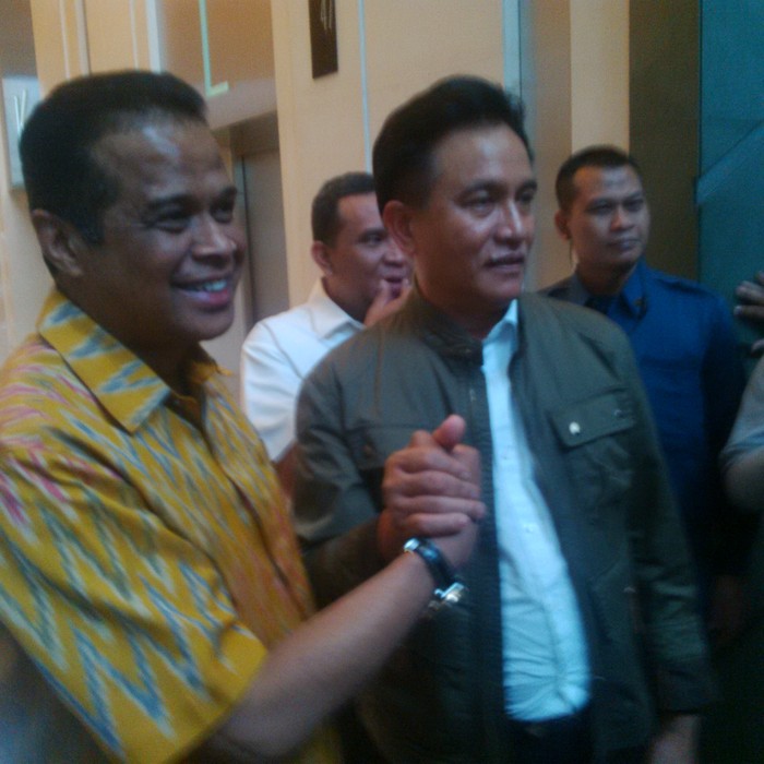 Bertemu Ical, Yusril: Golkar Akan Rangkul Partai Lain untuk Hadapi Ahok
