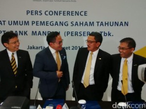 Bank Mandiri Bagi Dividen Rp 6,1 Triliun
