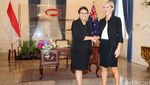 Menlu Retno Sambut Hangat Menlu Australia