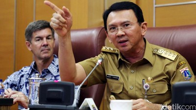 Ahok Terima Kunjungan JIS di Balaikota