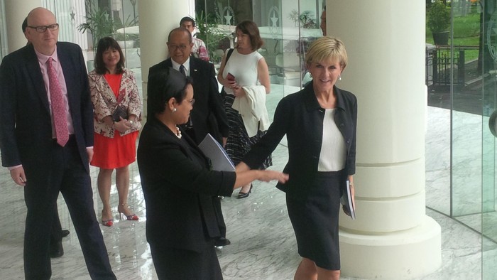 Bertemu JK, Menlu Australia Bicara Kerja Sama Perdagangan dan Pendidikan