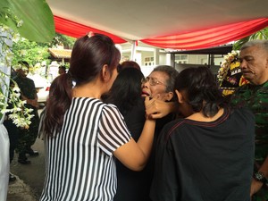 Sebelum Terbang, Kolonel Ontang Titip Doa kepada Sang Istri