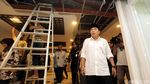 Akom Tinjau Pembangunan Press Room DPR