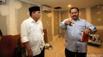 Akom Tinjau Pembangunan Press Room DPR