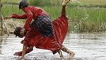 Atraksi Silek Lanyah di Desa Kubu Gadang