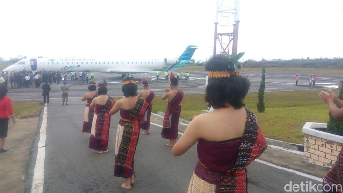 3 Minggu Berjalan, Penerbangan Garuda ke Tanah Batak Terisi 70%
