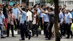 Go-Jek Dilempari Batu oleh Sopir Taksi