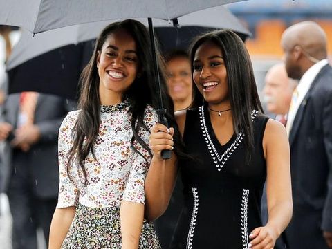 Sasha dan Malia. 