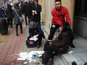 Kesaksian Korban Bom Brussels: Banyak Orang Tergeletak Bersimbah Darah
