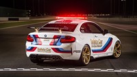 Pada penyelenggaraan MotoGP 2016, BMW menggunakan model M2 Coupe sebagai safety car. Mobil tersebut mengonsumsi bahan bakar 7,9 liter per 100 kilometer dan mengawali debut di Detroit Auto Show pada Januari lalu.