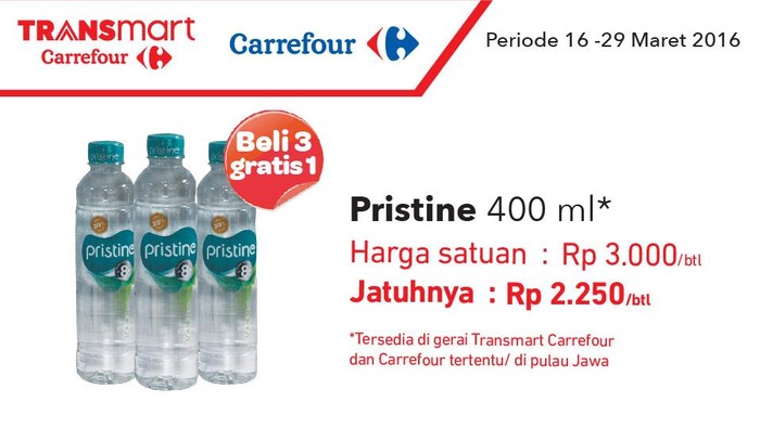 Transmart Carrefour Gelar Promo Peringati Hari Air Dunia