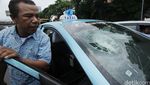 Ini Aksi Anarkis Sopir Taksi Saat Sweeping