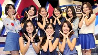 Chibi chibi! Cherrybelle dan pose andalannya. Pool/Noel/detikFoto.