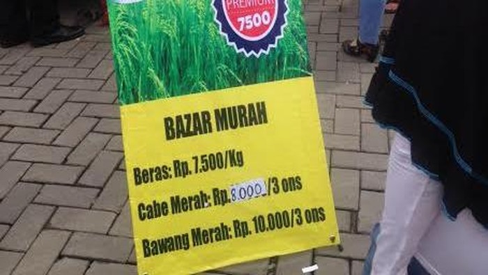 Minggu Depan, Kementan Gelar Pasar Murah Beras, Cabai, dan Bawang