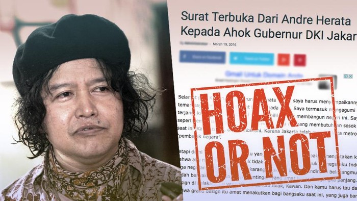 Surat Terbuka ke Ahok yang Mencatut Nama Andrea Hirata
