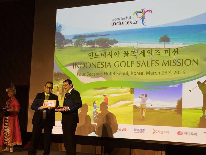 Indonesia Bidik Wisatawan Golf dari Korea Selatan