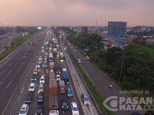 Titik Kepadatan Kendaraan Berada di Gerbang Tol dan Rest Area