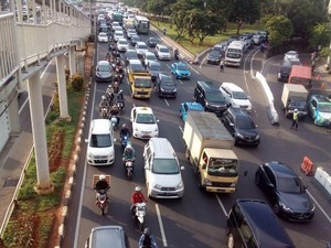 Polisi Usul Pembangunan Flyover Bundaran Semanggi Dilakukan Malam Hari